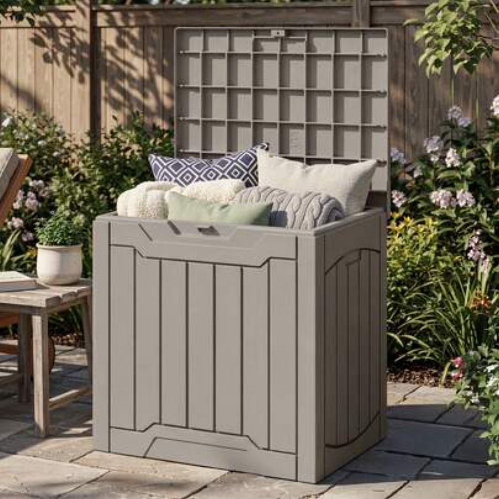 Outdoor Furniture For Pool - Cassetta di Stoccaggio Esterna Impermeabile in