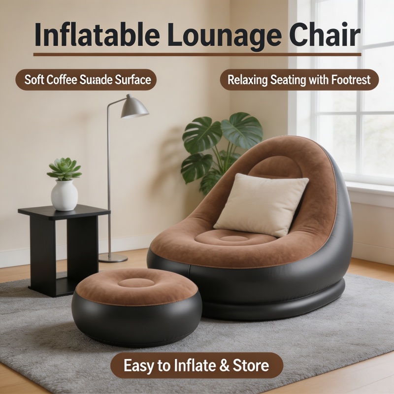 Outdoor Furniture Cheap - Divano Gonfiabile Pieghevole per Esterni con