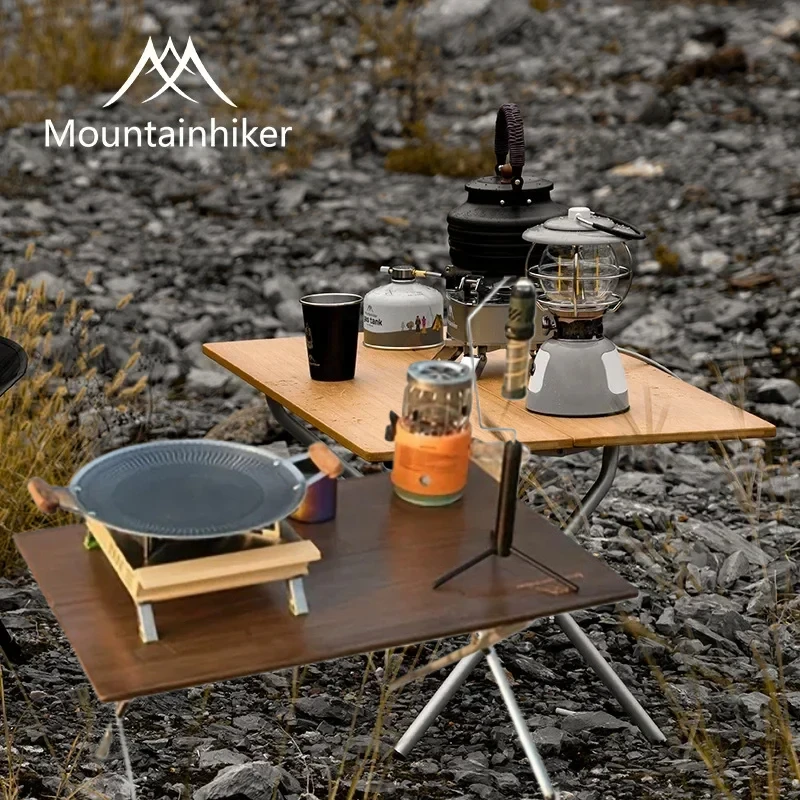 Outdoor Furniture Australia - MOUNTAINHIKER Tavolo da Campeggio Portatile Migliorato,