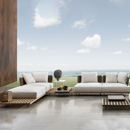 Outdoor Furniture Teak Wood - # Divano da Esterno per Patio,
