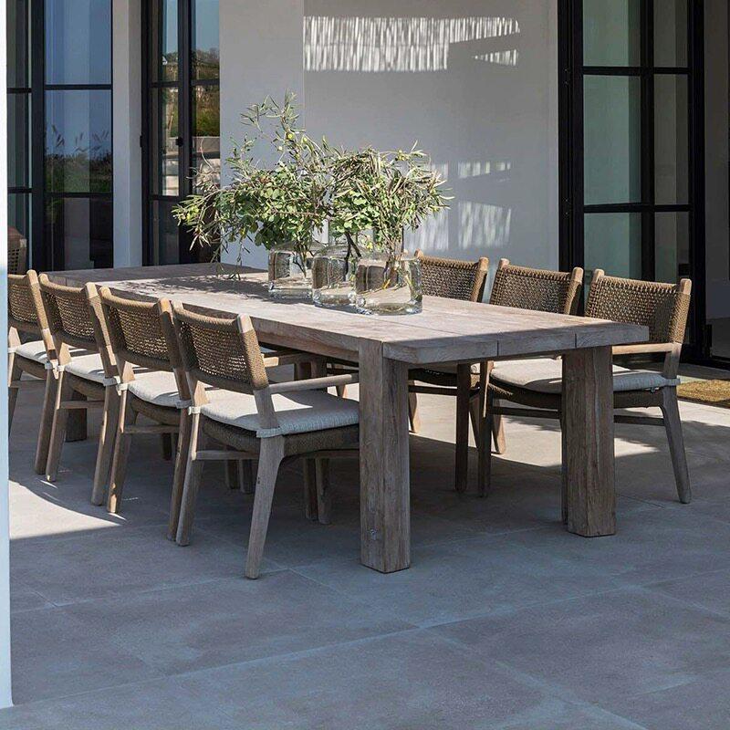 Outdoor Furniture Teak Wood - Tavoli e sedie da esterno in