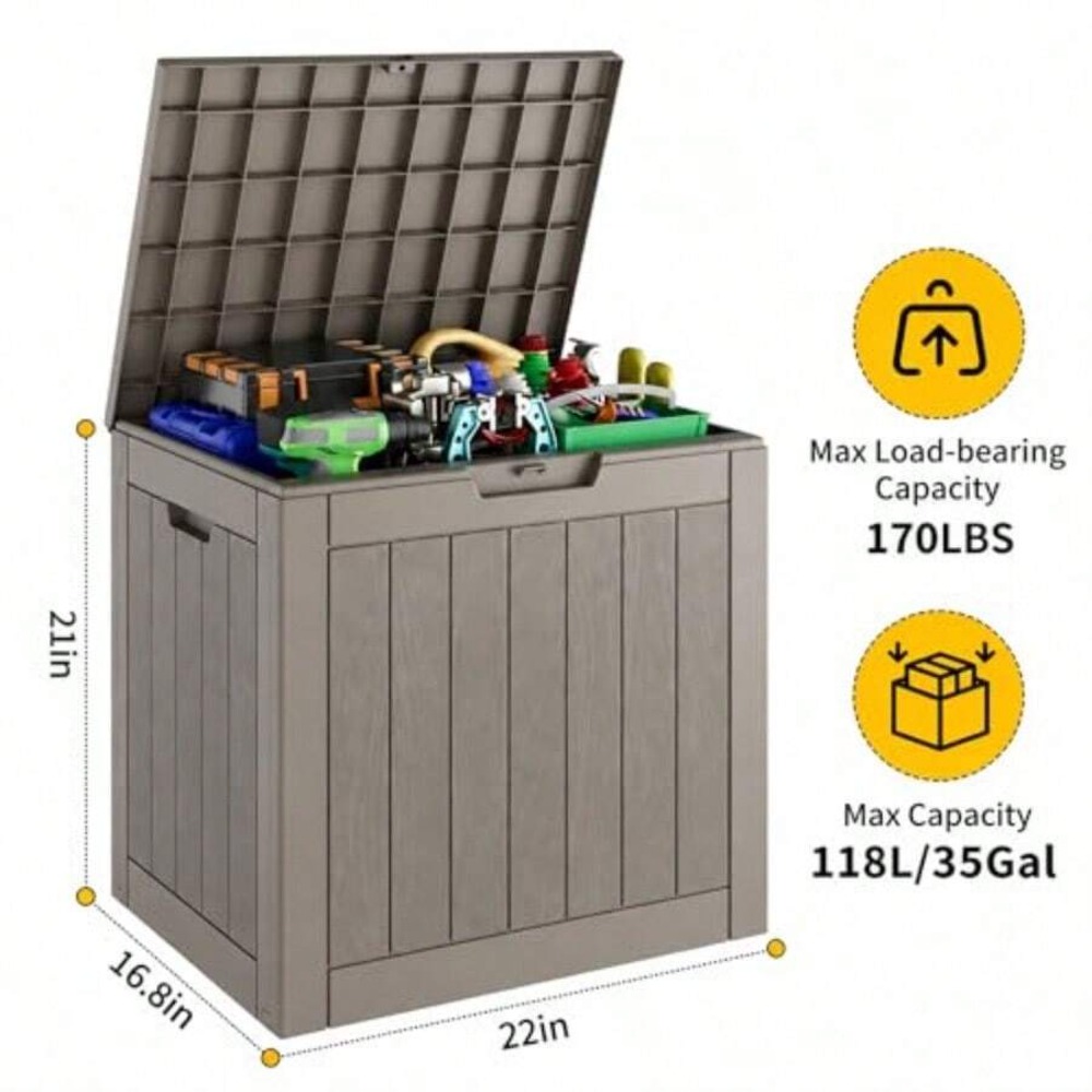Contenitore da Esterno da 35 G - Outdoor Furniture For Pool recensione e prezzo