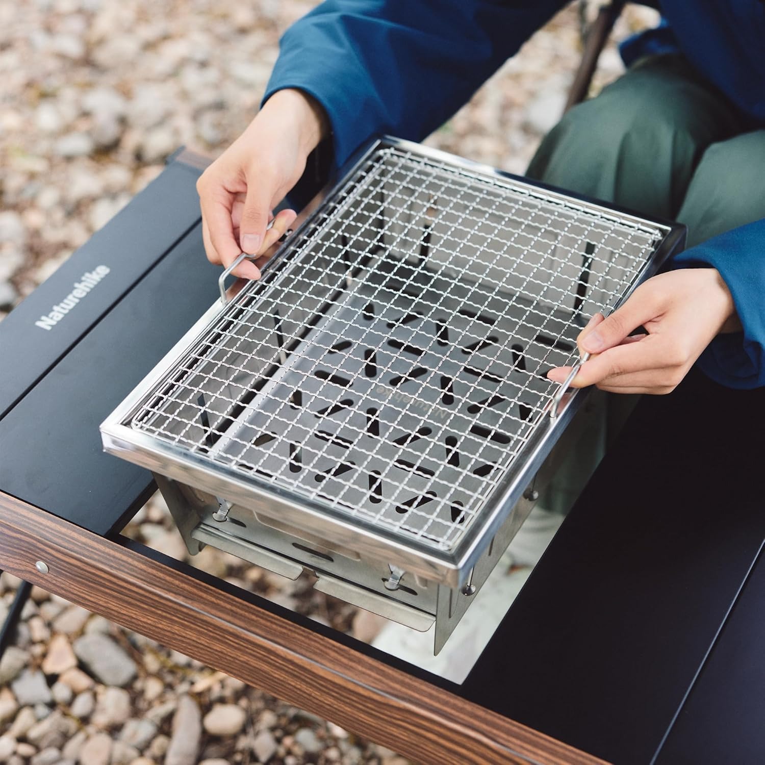 Griglia a carbone da campeggio - Outdoor Furniture Australia recensione e prezzo