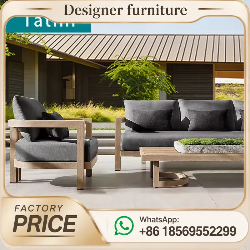Set Divano in Legno di Teak Im - Outdoor Furniture Teak Wood recensione e prezzo