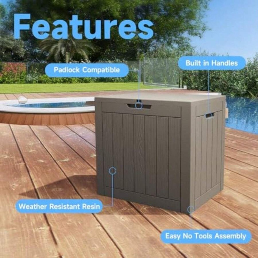 Contenitore da Esterno da 45 G - Outdoor Furniture For Pool recensione e prezzo