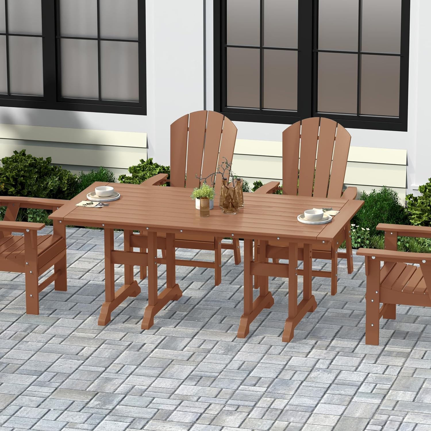 Tavolo da Pranzo da Esterno 71 - Outdoor Furniture Teak Wood recensione e prezzo