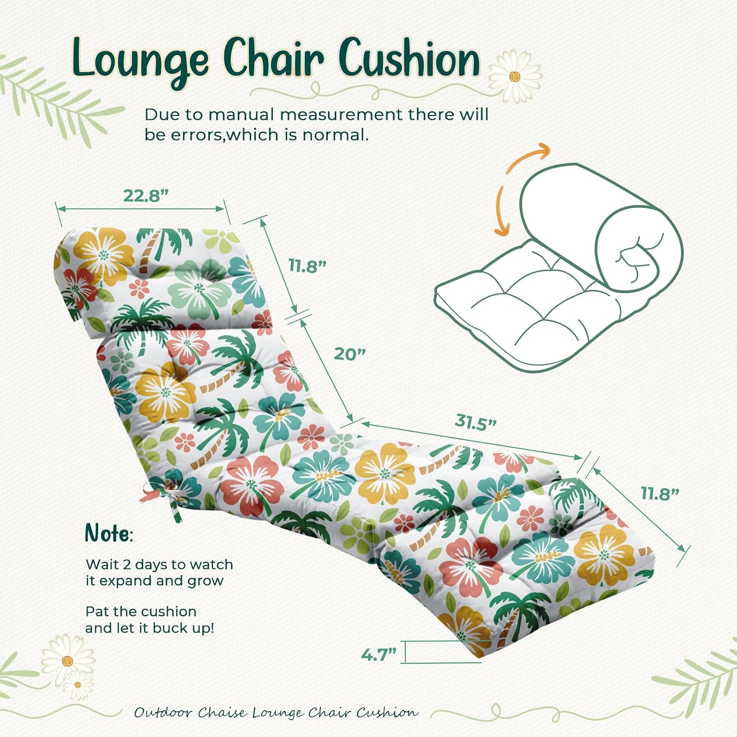 Set di 2 Cuscini Impermeabili  - Outdoor Furniture Replacement Fabric recensione e prezzo