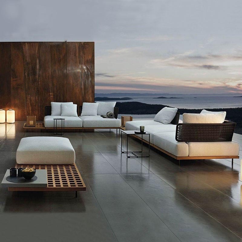 Divano da Esterno per Patio, V - Outdoor Furniture Teak Wood recensione e prezzo