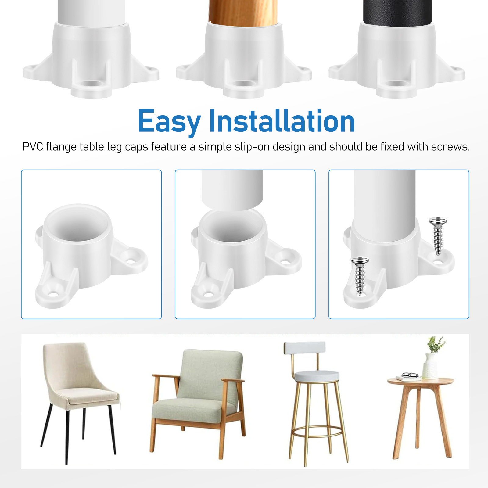 12 Pezzi di Copripiedi per Gam - Outdoor Furniture Leg Protectors recensione e prezzo