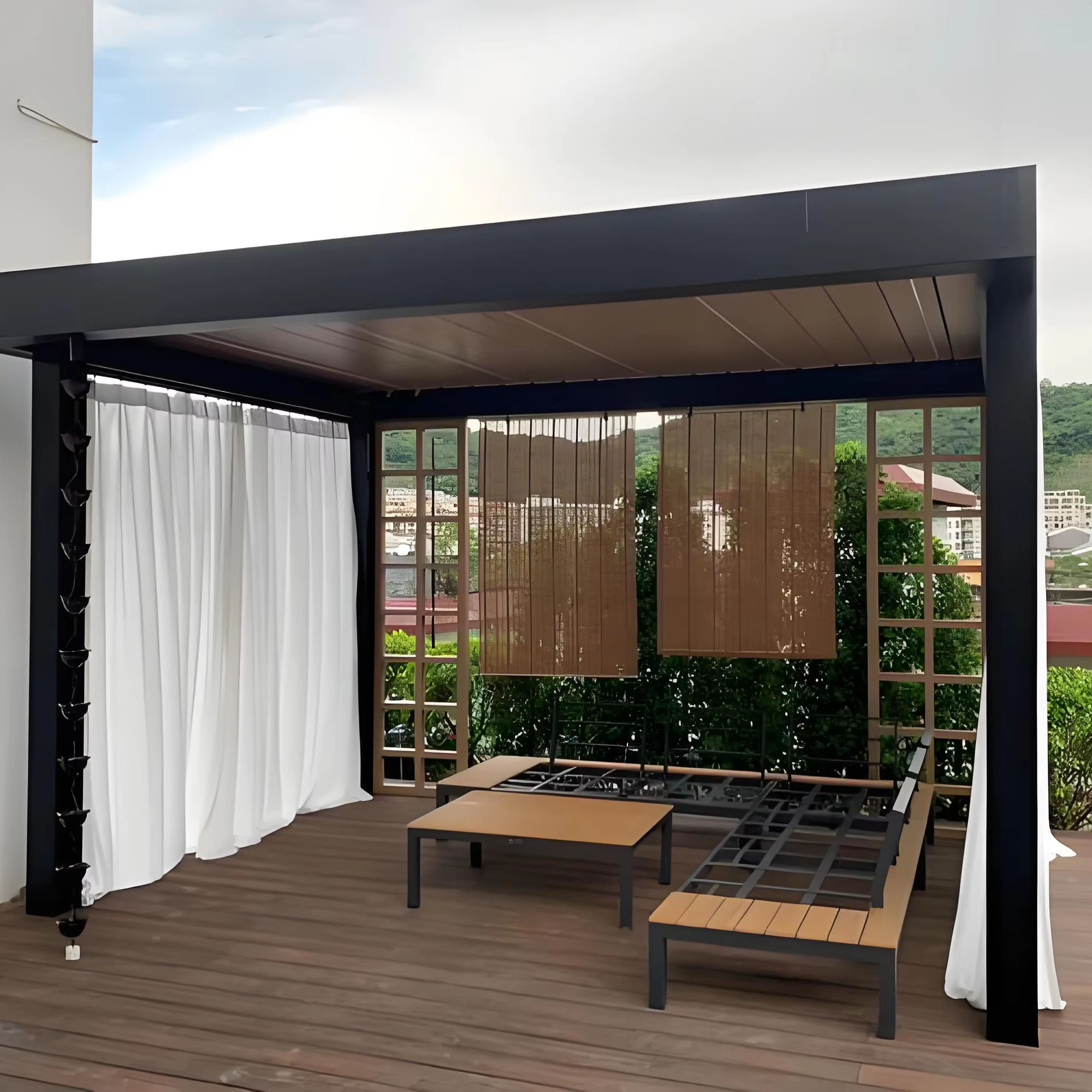 Pergola Rettangolare in Lega d - Outdoor Furniture For Pool recensione e prezzo
