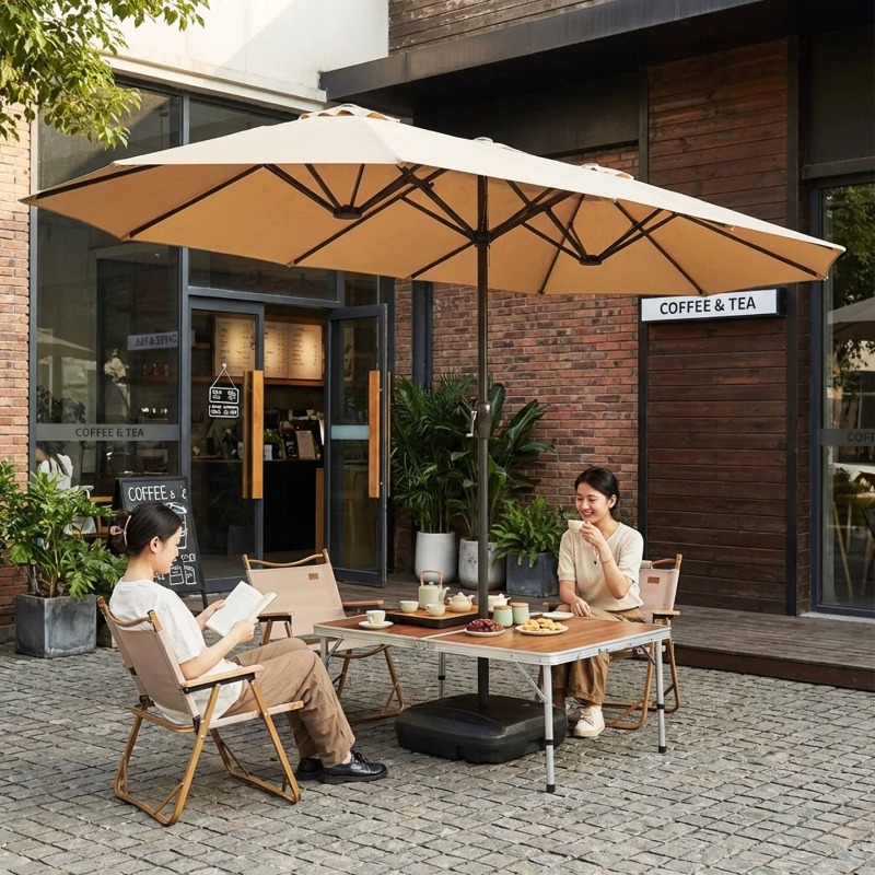 Ombrellone da Esterno Grande c - Outdoor Furniture Sunbrella recensione e prezzo
