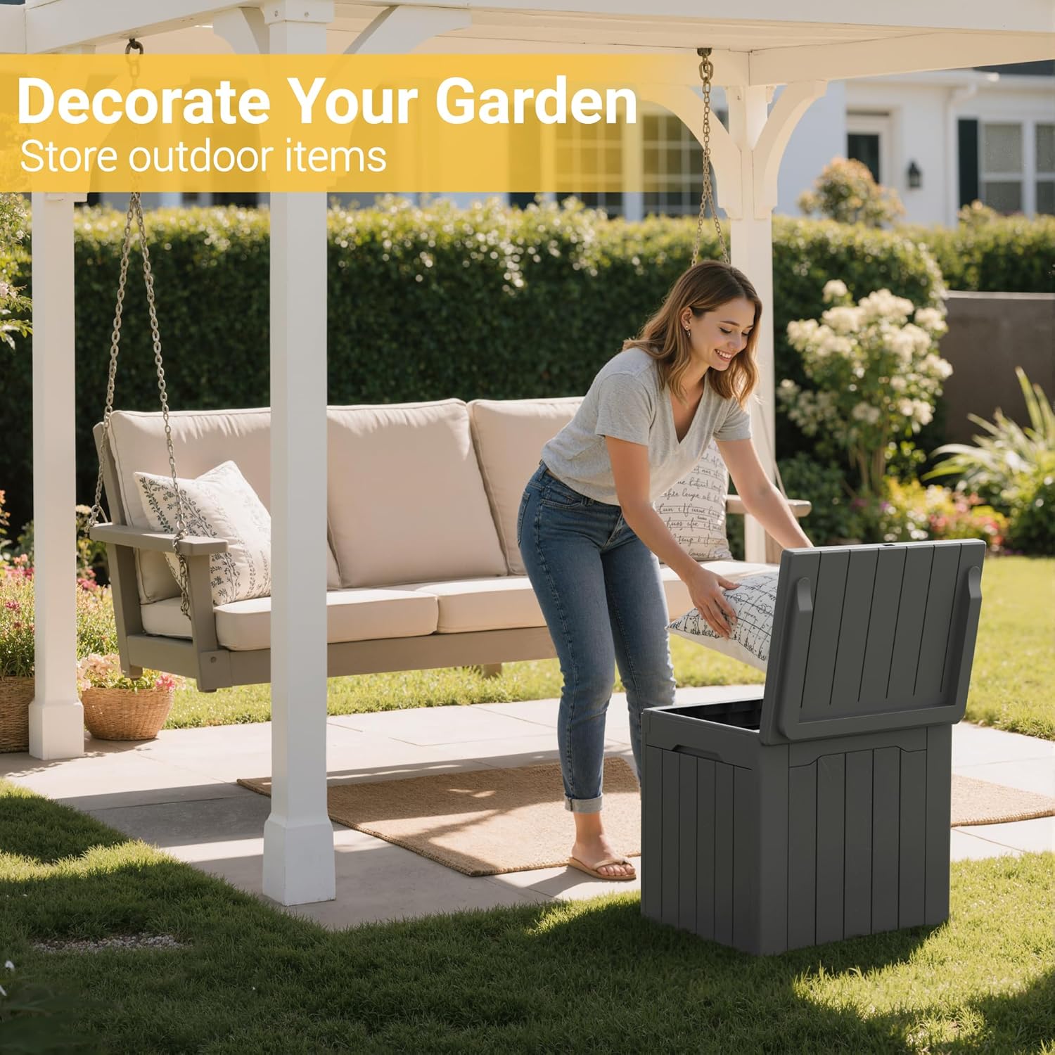 Contenitore da Esterno da 31 G - Outdoor Furniture For Pool recensione e prezzo