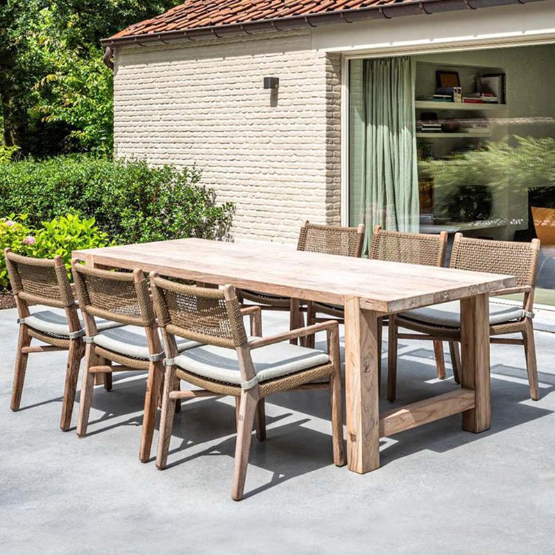 Tavoli e sedie da esterno in t - Outdoor Furniture Teak Wood recensione e prezzo