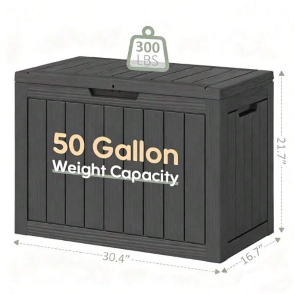 Contenitore da Esterno da 50 G - Outdoor Furniture For Pool recensione e prezzo